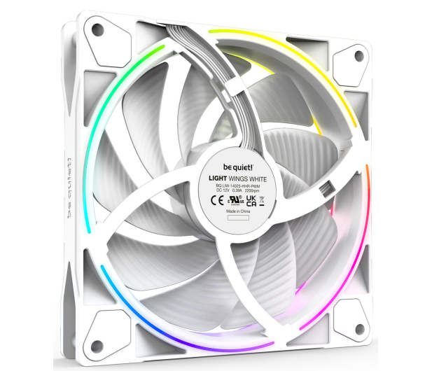 BE QUIET! Light Wings White 140 PWM high-speed Triple-Pack 3x140mm BL103 - 1138229 - zdjęcie 2